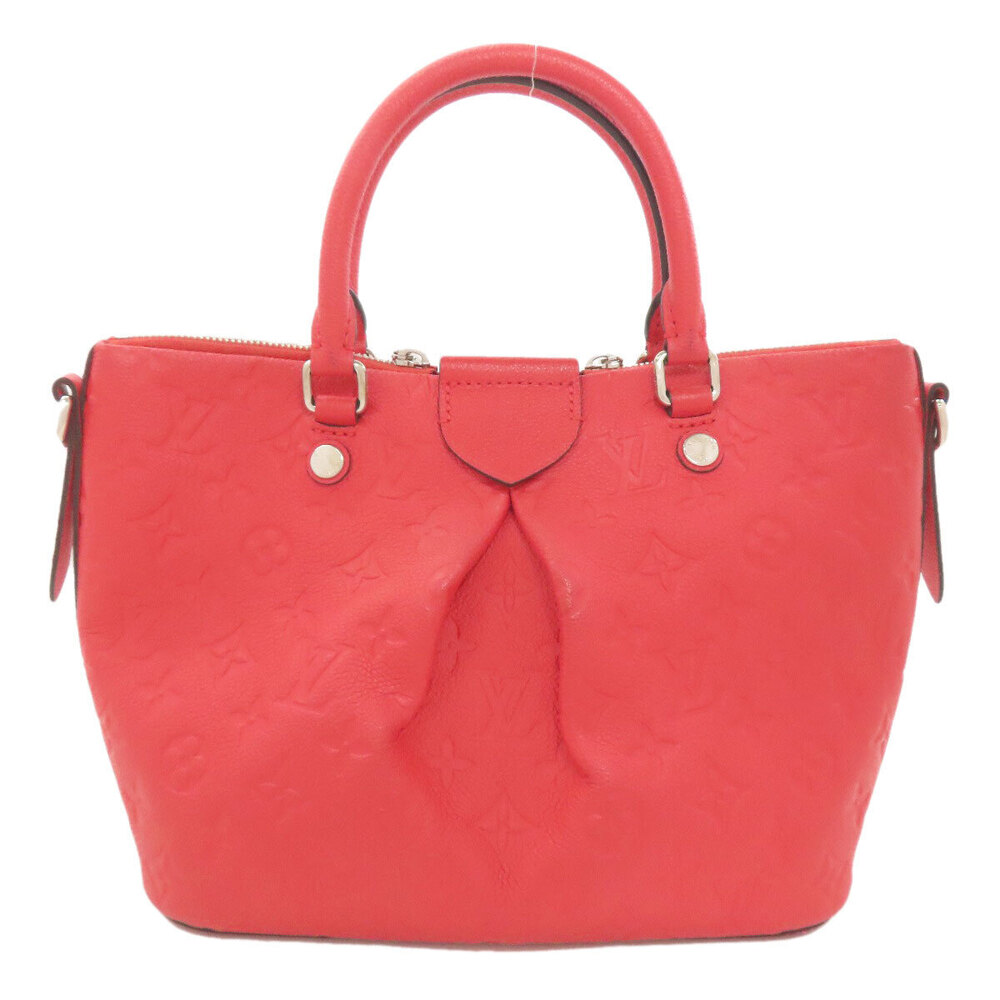 Louis Vuitton Mazarine Handbag Empreinte Black